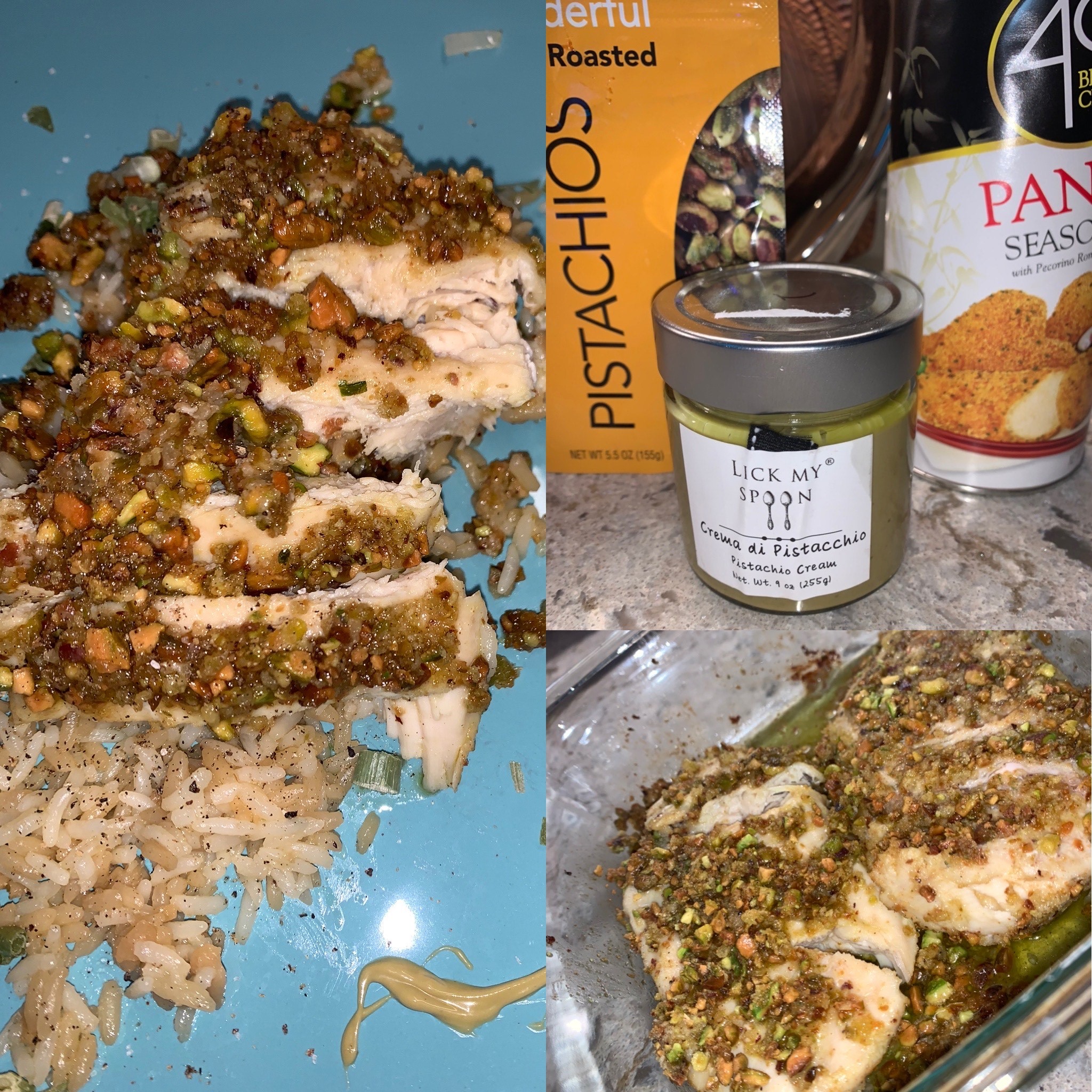 Honey Roasted Pistachio-Crusted Chicken: Fantasy Football Chick Original Recipe